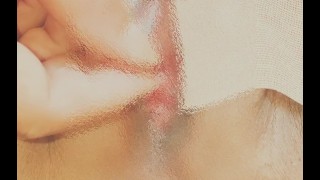 It wasn't able to penetrate, but it penetrated quite deep. ❗❗ It felt really good to use the electri