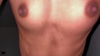 Amateur asian girl rubbing her pussy into his best friends cock