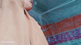 Indonesian bokep videos. lick a hijab girl's ass hole and fuck her pussy~Free_widow