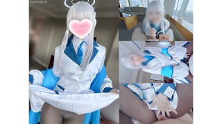 🤍【ありすほりっく】甘サド脳トロ淫語で誘惑され射精コントロール♡『絶対、ヒミツですよ？♡』 破れタイツに生〇入♡ 見つめられながらご褒美搾精動画