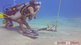 Fucking on SCUBA by a broken dive mooring - Pure Sex Edit - Part 1