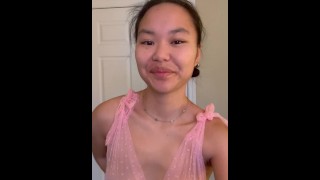 get ready to see content in my new pink sheer dress 💘