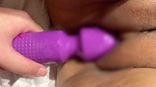 【個人撮影】ポルチオを直接震わせて痙攣ガチアクメ連発