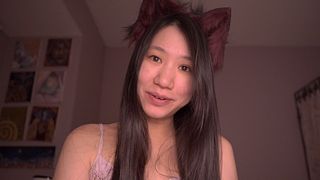 Cute Asian Fox Girl Cosplay ASMR - Leviticus 6-10