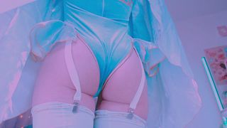 Princess Zelda Cums Playing With Her Dildo! Creamy Pussy!