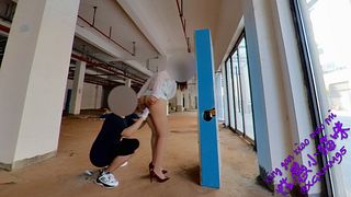 Having sex with college students in public places.