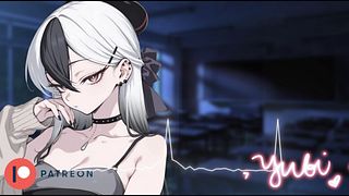 [ASMR] Goth Girl Clings Onto You...But Can't Stop Blushing Over You